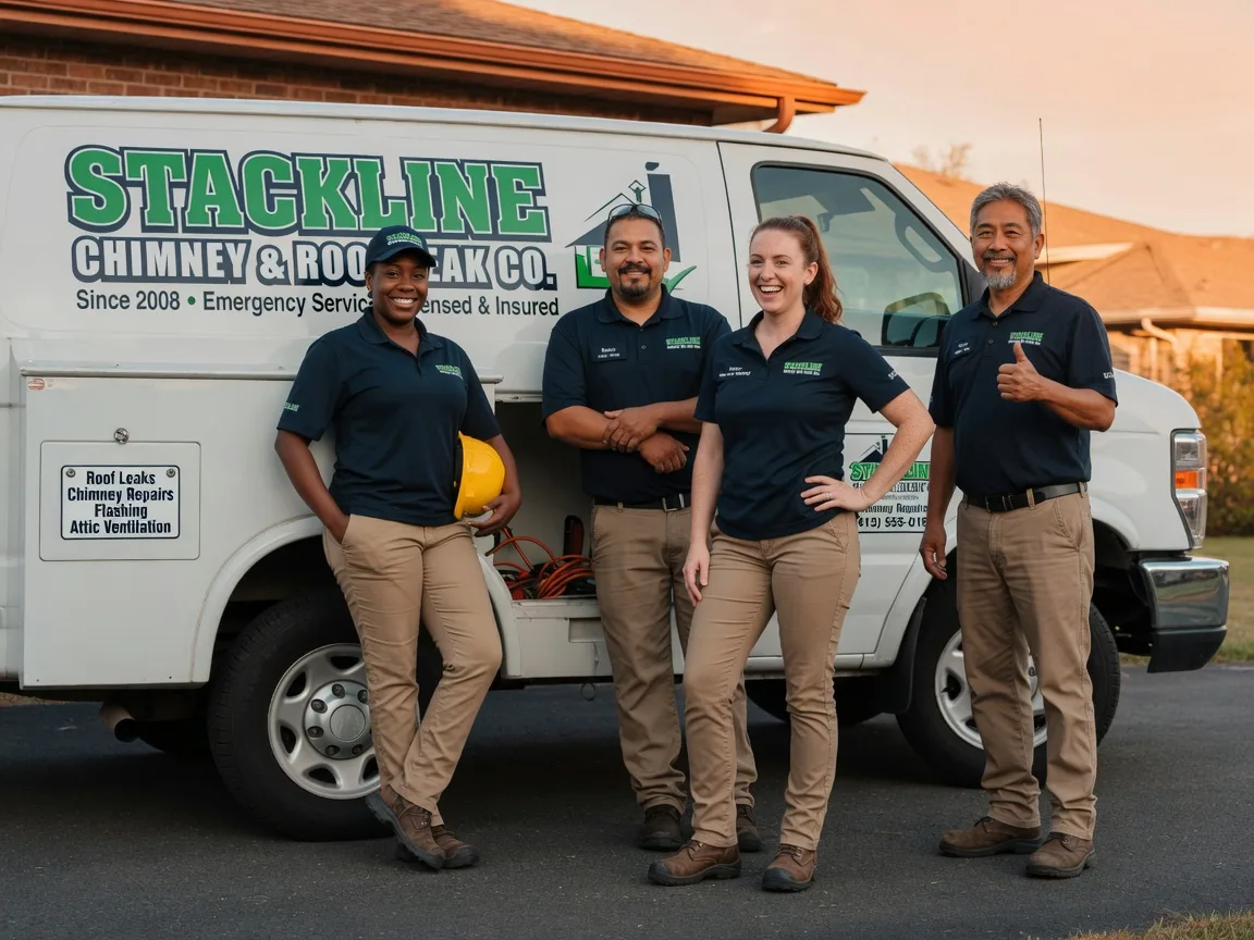 Chimney flashing repair company in Morris, GA